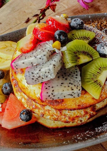 deliciosos platos Restaurante Mahawi Resort