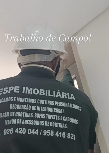 Montagem de Cortinas em Angola