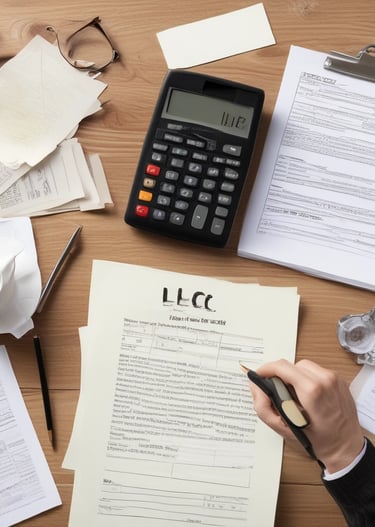 Professional consultant discussing business plans with clients in a modern meeting room.