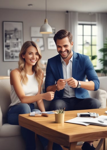 Sunlit luxury kitchen showcasing clean lines and minimalist design.