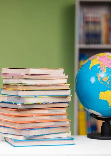 Books and Globe