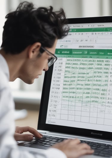 Close-up of a hand pointing at a digital risk assessment dashboard with charts and graphs.