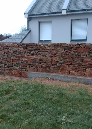 mur en pierre sèche