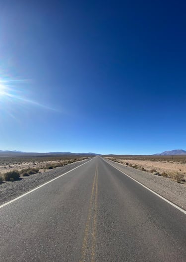 camino hacia la puna Salteña. Lugar donde HSE.IA se fundó