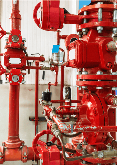 Fire protection installation 