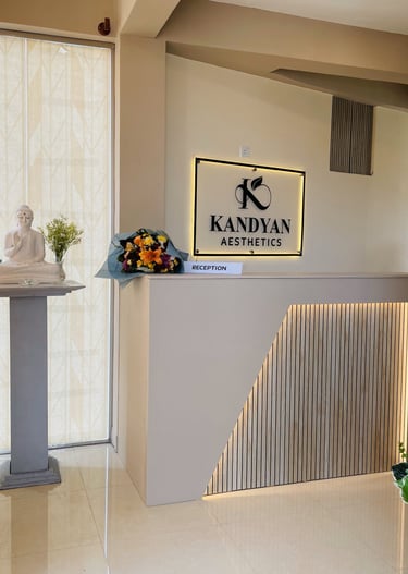 Front view of Kandyan Aesthetics clinic in Kadawatha, Sri Lanka