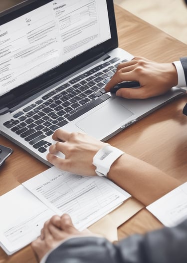 A team of workers engaged in gardening activities.