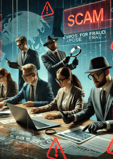 Finding scam and frauds