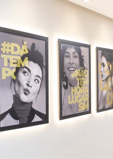 quadros de salão de beleza