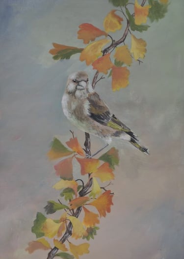 Verderon - acrilico 35x50cm