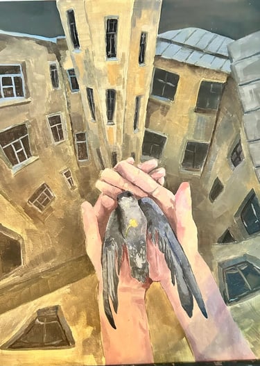 Original Takara Welter Oil Painting