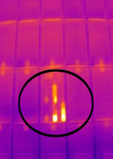 Défaut cellule photovoltaïque