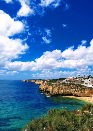 de baai van Carvoeiro