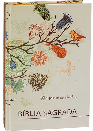 Bíblia feminina ARC capa dura borda amarela