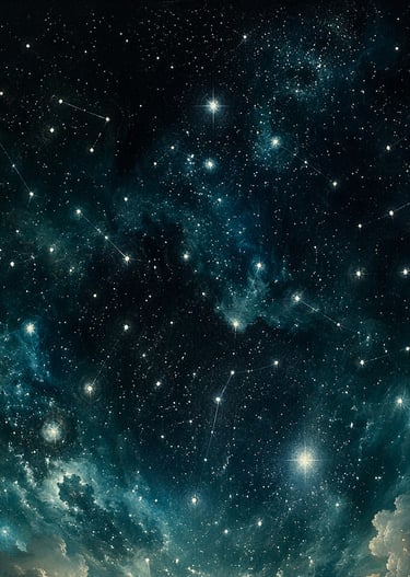 Cielo estrellado como símbolo de arquitectura general y pensamiento sistémico.