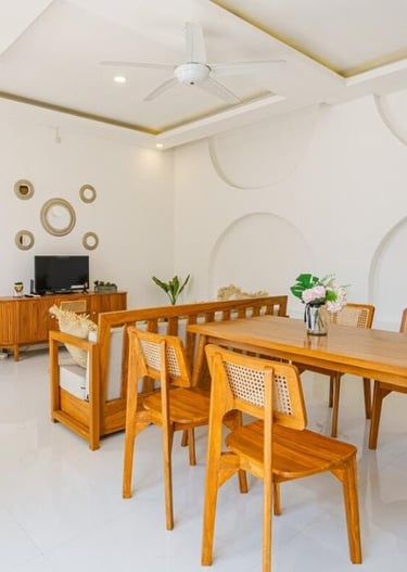 Living Room Villa Canggu 