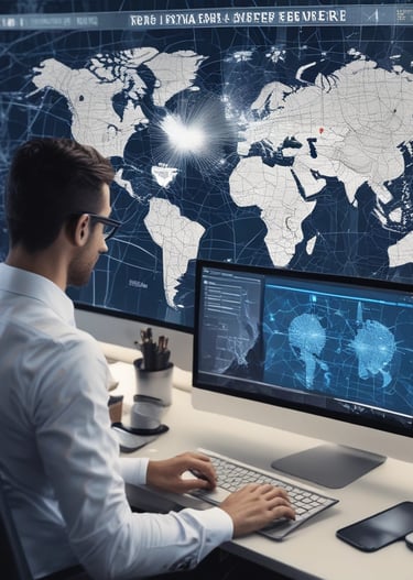 A USB security key marked with the name 'Titan', featuring various certification symbols and model number K40T, lies on a dark surface. The lighting creates a moody atmosphere with emphasis on the metallic texture of the key.