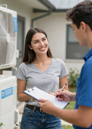 Comfortable living room with a modern HVAC vent subtly integrated into the ceiling.