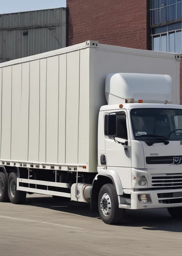 A sturdy truck loaded with furniture ready to depart for relocation.