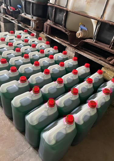 Jabon líquido para ropa por mayor en bidones de 5 litros