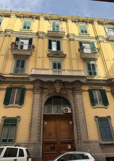 foto palazzo d'epoca dell'affittacamere