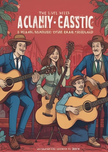 A stylish sky bar view overlooking city lights at night with guests relaxing.