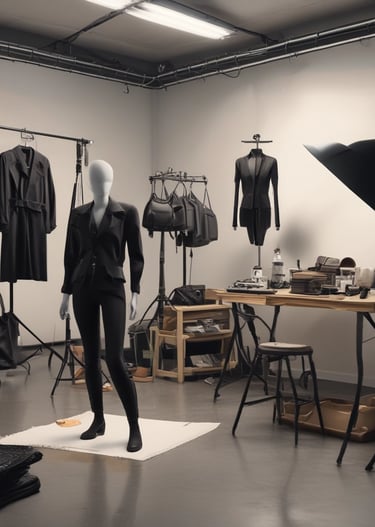 Close-up of a computer screen showing advanced photo editing software with a lingerie image.