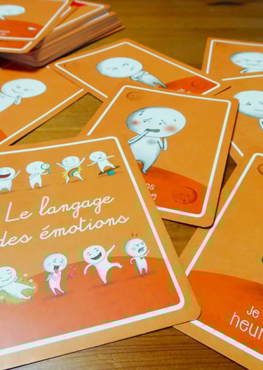 jeux de cartes le langage des émotions de la FCPPF