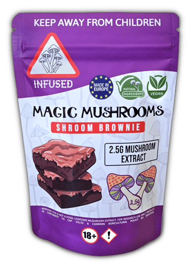Magic Mushroom Brownie