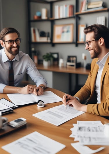 A person wearing sunglasses is sitting on the back of a white luxury car, holding a large stack of money. The person is dressed in dark clothing and is in a pose that suggests confidence. The setting appears to be indoors with a minimalistic background.