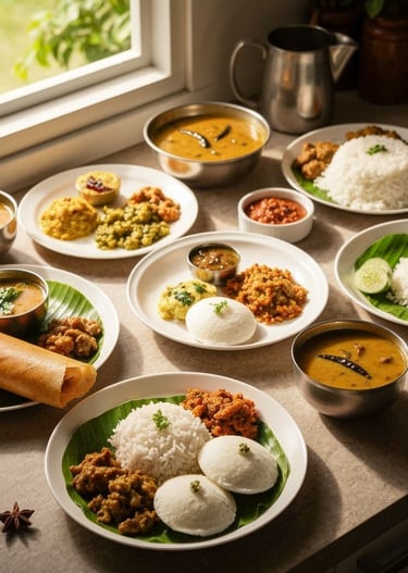 South Indian vegetarian recipes from Nabhya Annam cloud kitchen