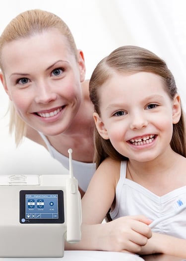 Family dental care water flosser Aquolab