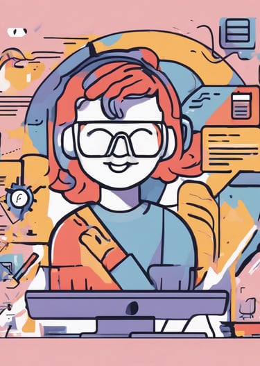 assorted-color social media signage