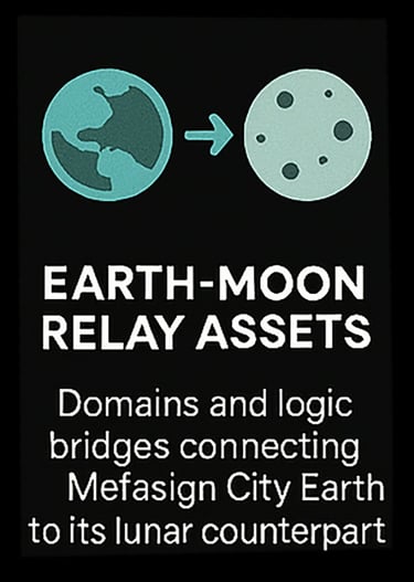 Earth-Moon Relay Assets