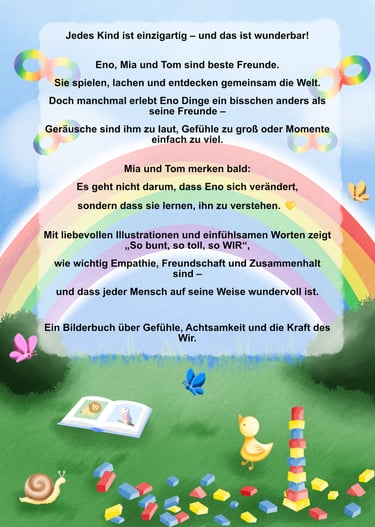 Cover Rückseite So bunt, so toll, so WIR!