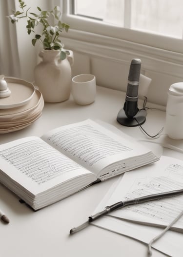 La création de chansons pour célébrer un proche