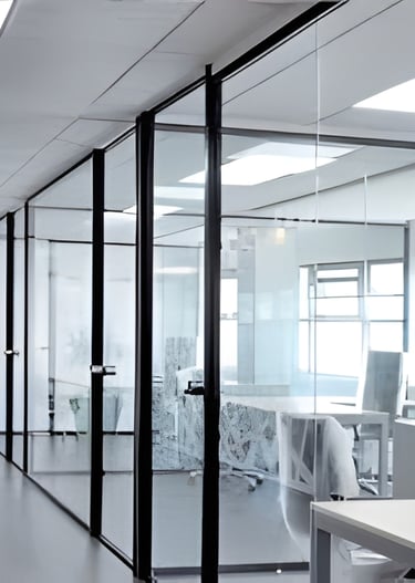 cloisons de bureaux, cloison amovible, casablanca, cloisons du maroc ,