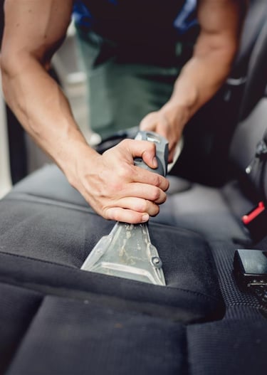 interior car detailing