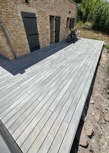 terrasse sur plots