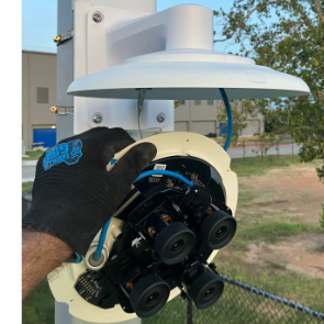 Multi sensor camera installation