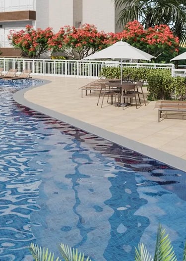 piscina do condomínio Prime Del Sol