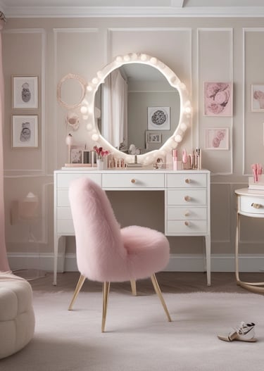 Cozy bedroom corner featuring contemporary storage solutions in natural wood tones.