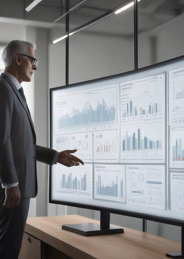 Close-up of hands typing on a laptop with AI code on the screen.
