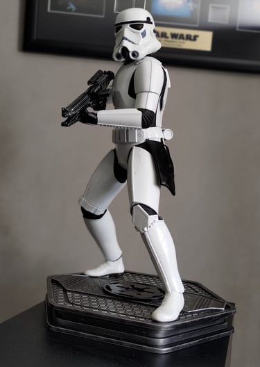 Figurine résine fanart cinéma Star wars Stormtrooper