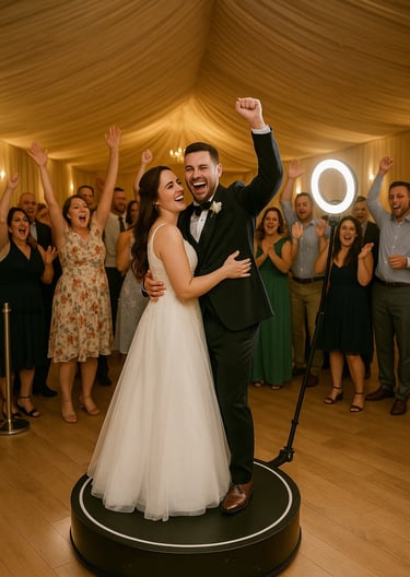 360 Photo Booth wedding