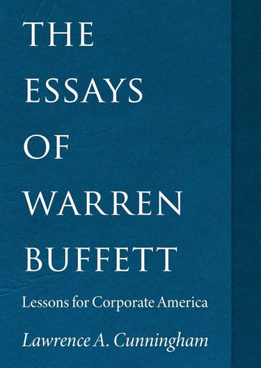 Top Investment Book: The Essays of Warren Buffet: Lawrence A. Cunningham