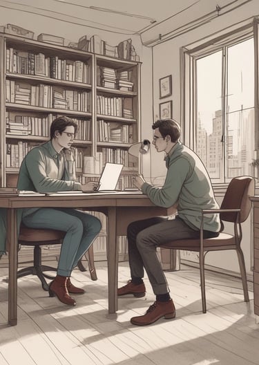 Team of accountants working together around a table with laptops and documents.