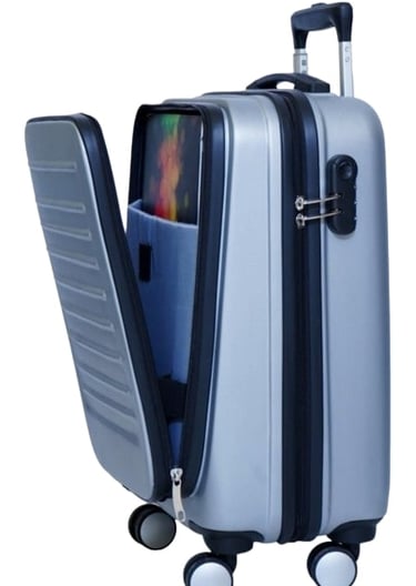 fiber trolley with laptop compartments