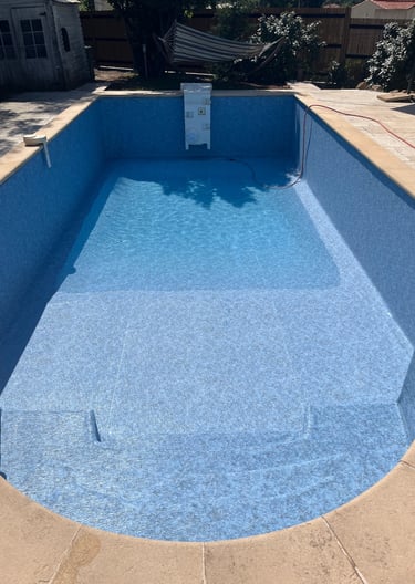 réalisation d'une piscine en béton armé par EGPR à La Garde