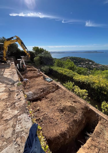 terrassement par EGPR à Hyères